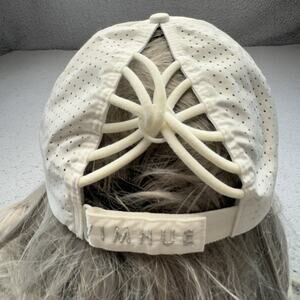 VIMHUE Hat Cap Strap Back White Womens Performance Ponytail‎ Golf Woodfield Boca